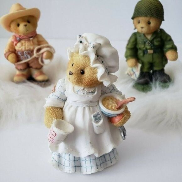 Cherished Teddies Collection Lot 2 figurines Cowboy & Emily bears - Picture 7 of 7